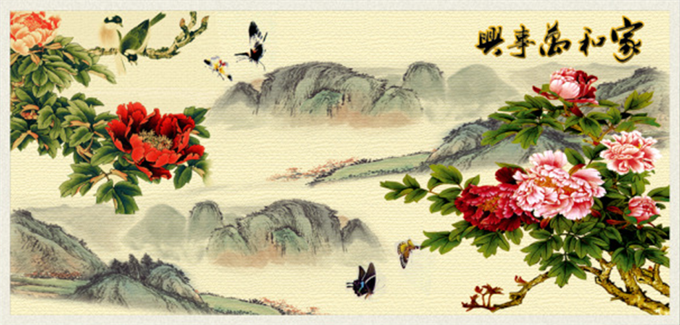 【绝对秘密】自从我家挂了贝树墙衣壁画,邻居争着也要去买了